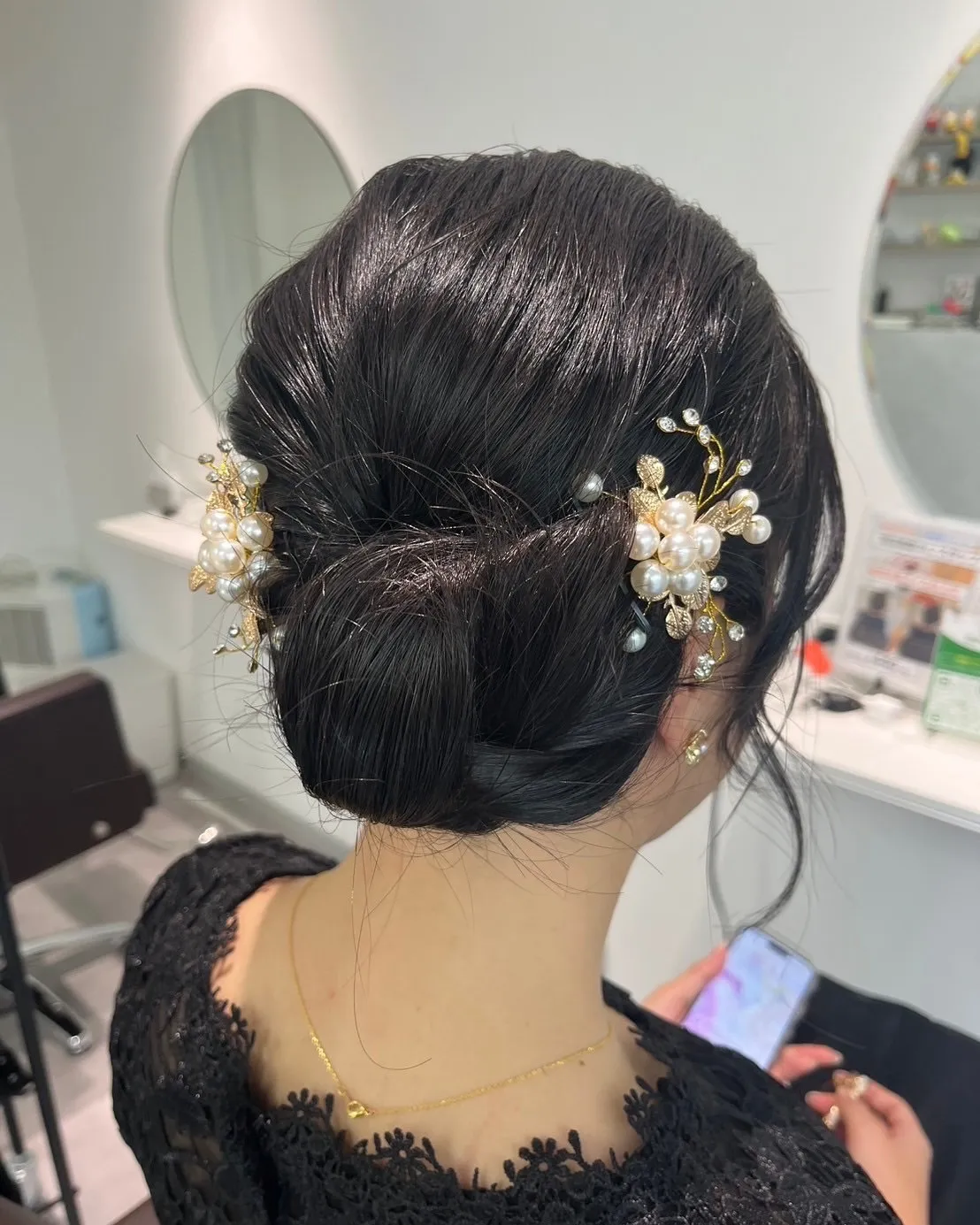 ヘアセット✨アップスタイル🫶